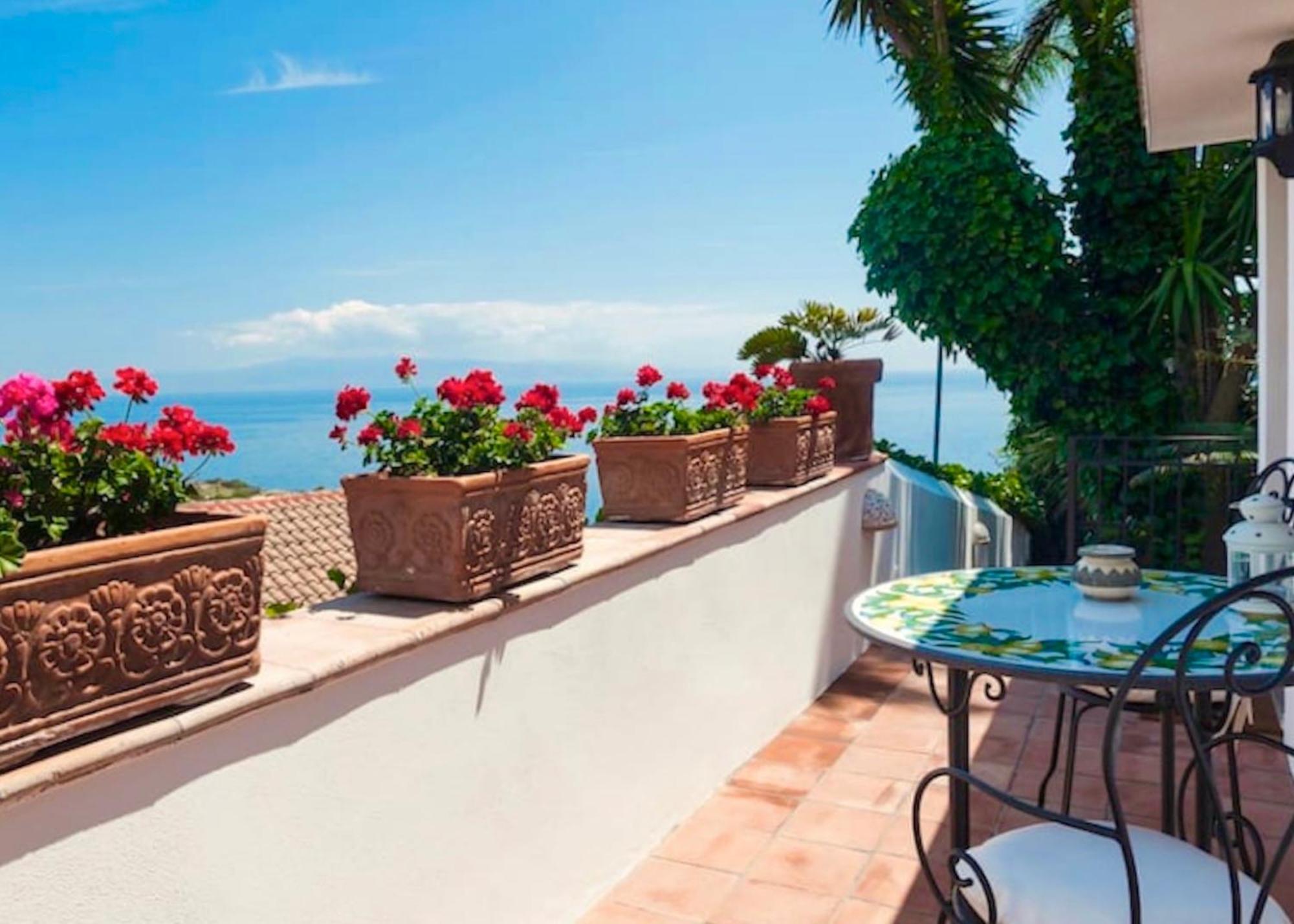 Villa Lou Taormina Private Villa With Panoramic Sea View Pool Таормина Экстерьер фото